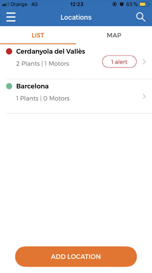 IOT APP screenshot 3